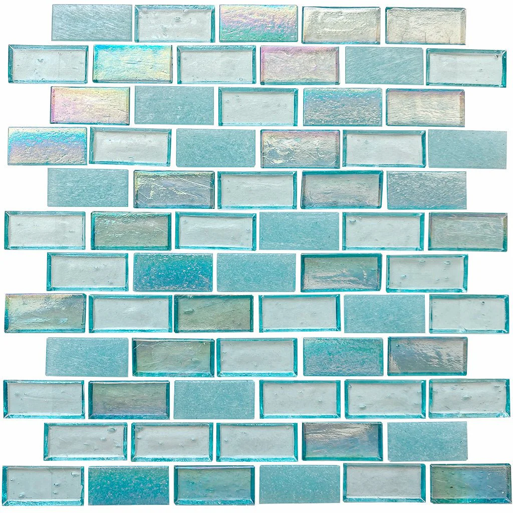 Amalfi, 1" x 2" Staggered - Glass Tile