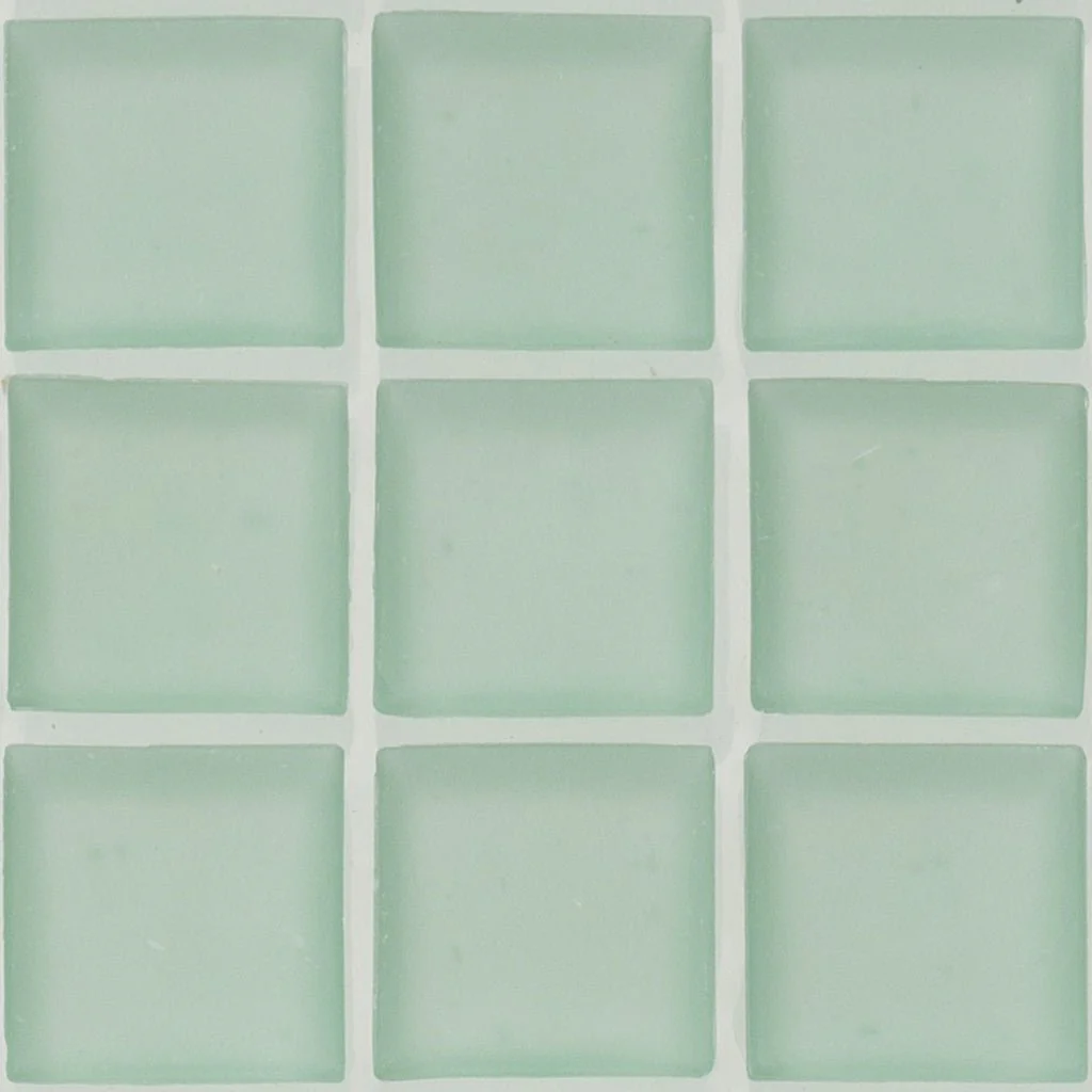 Amazonite Beach, 1" x 1" - Glass Tile