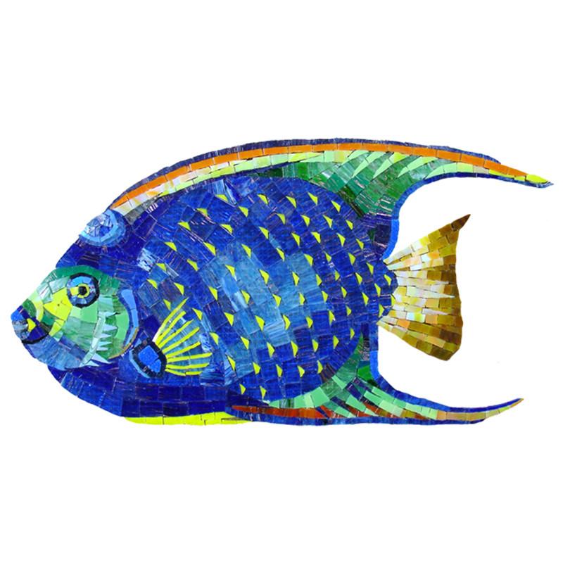 Angelfish - Pool Mosaic