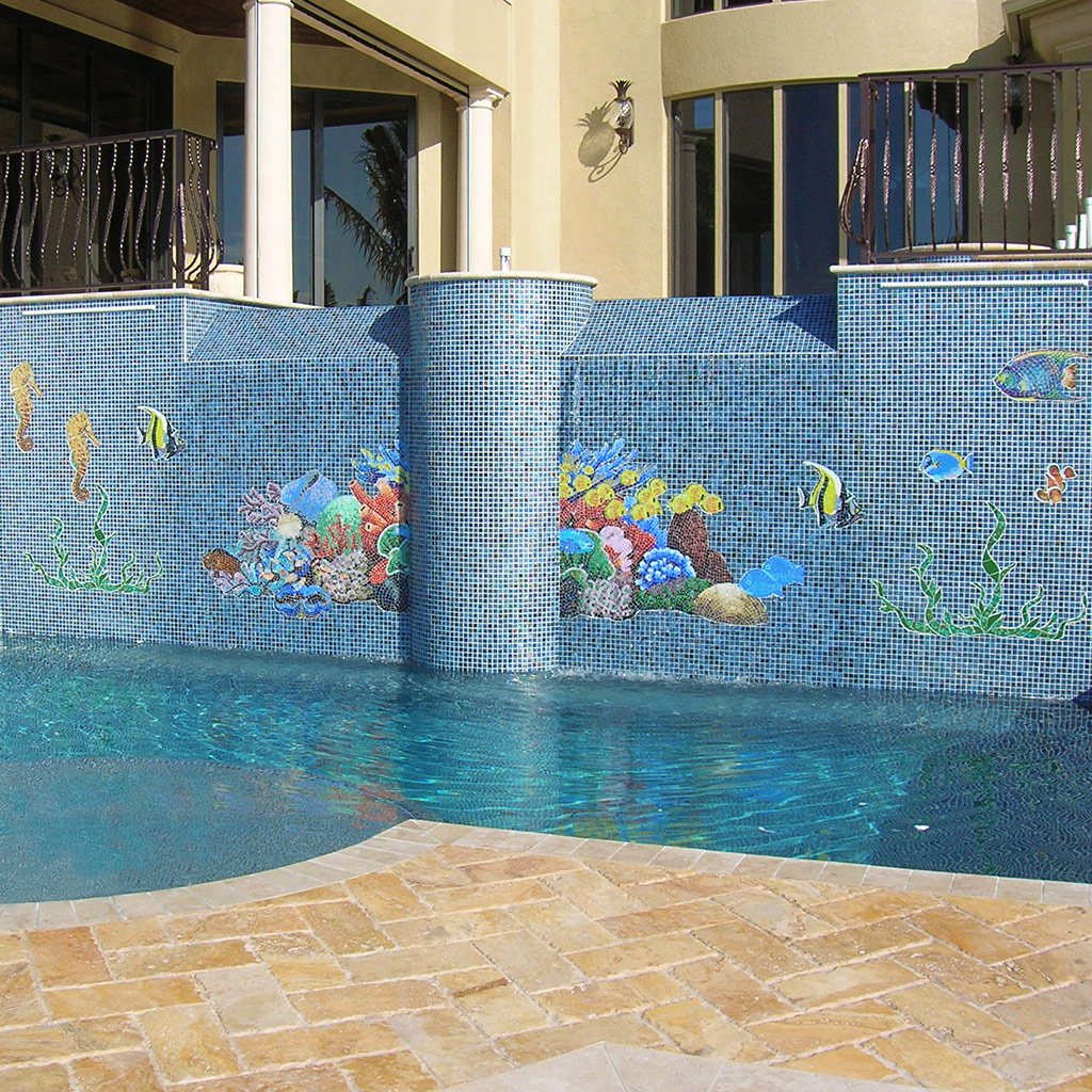 Angelfish - Pool Mosaic - Image 3