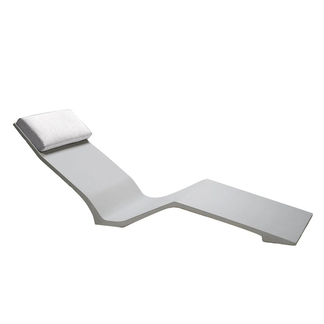 Angle Chaise Lounger (Set of Two) - Luxury Concrete Pool Lounge Chair - Image 13