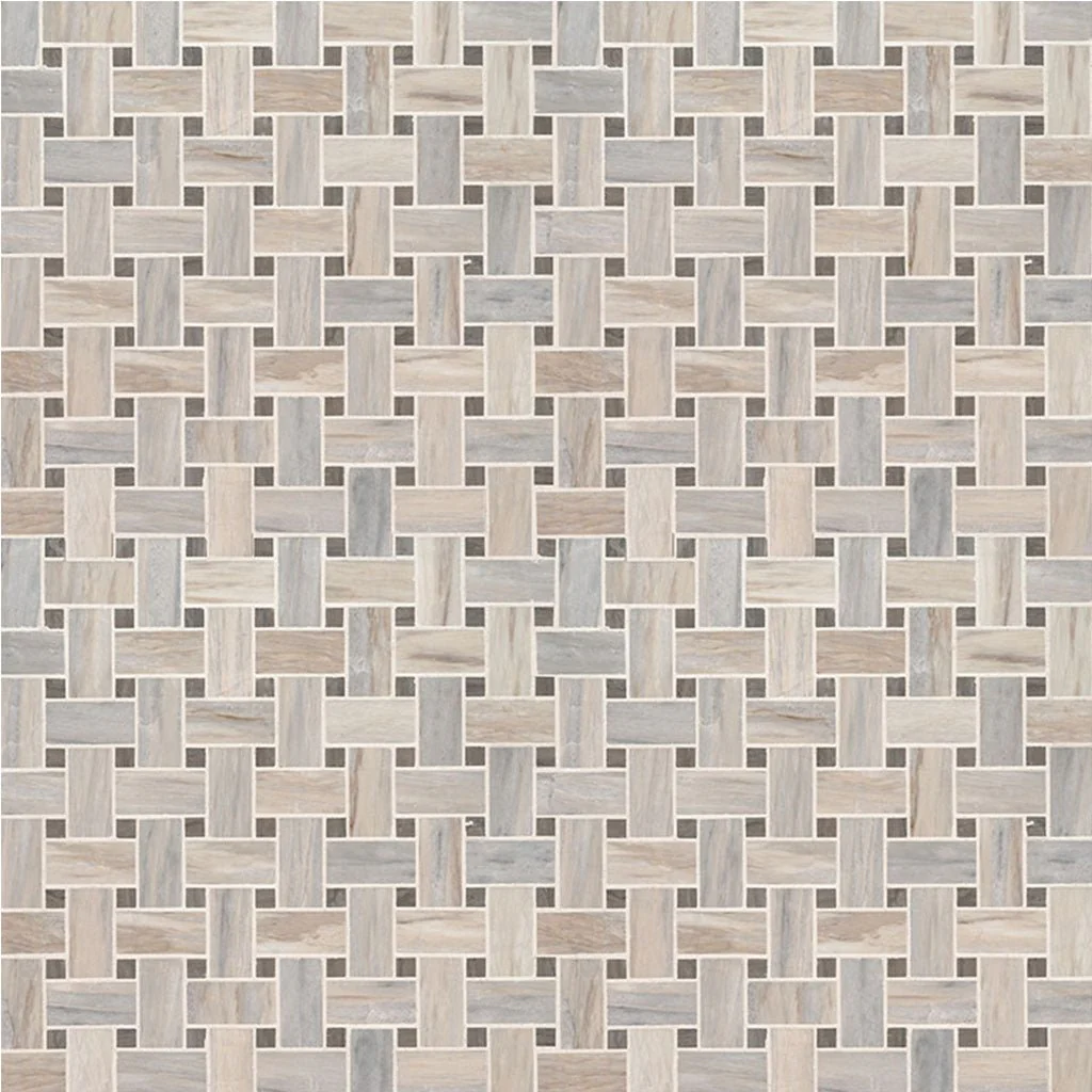 Angora Basketweave - Stone Tile - Image 3