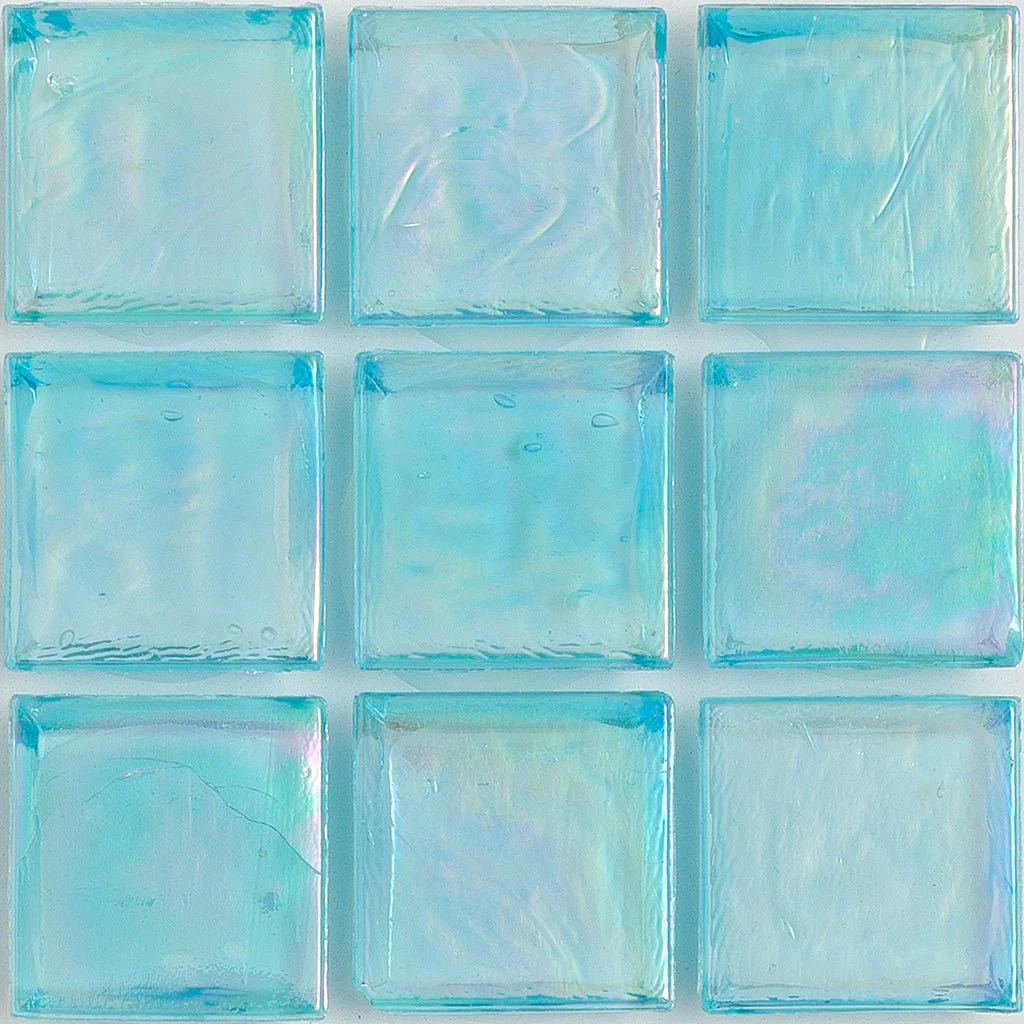 Apatite Iridescent, 1" x 1" - Glass Tile