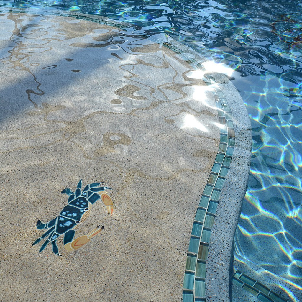 Aqua, 1" x 2" - Glass Tile - Image 3