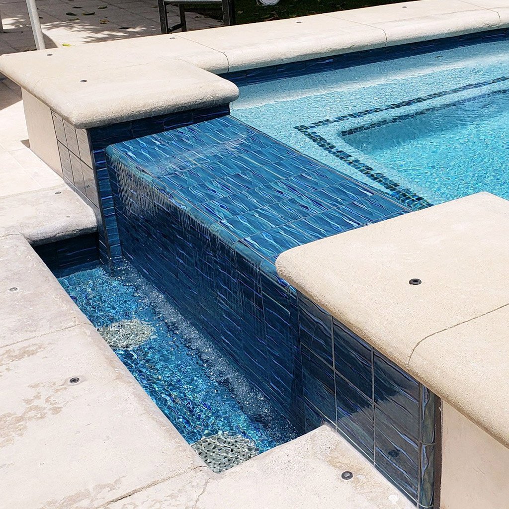 Aqua Jade, 6" x 6" - Porcelain Pool Tile - Image 4