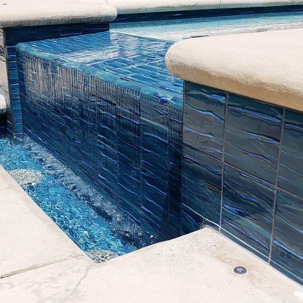 Aqua Jade, 6" x 6" - Porcelain Pool Tile - Image 5