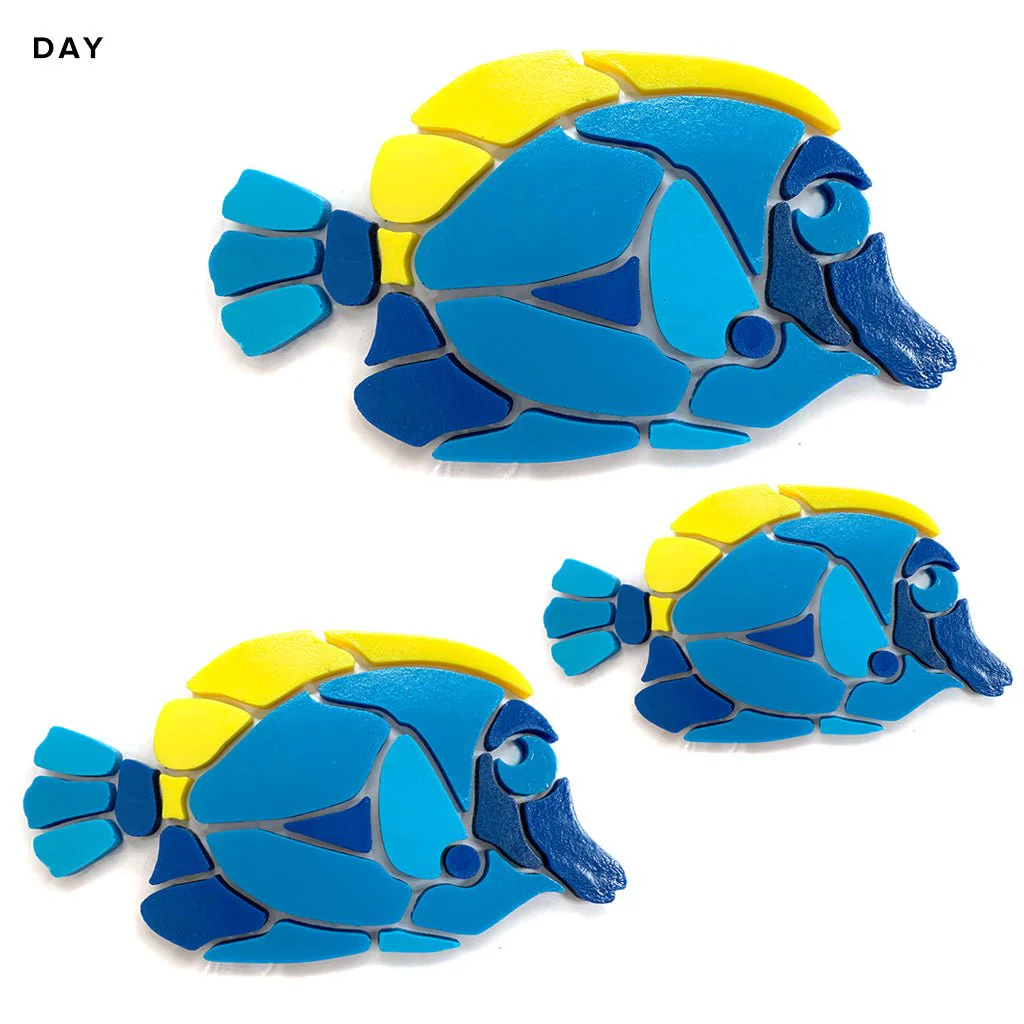 Aqua Tang Family - Glow in the Dark Pool Mosaics - AquaBlu Exclusive! - Image 3