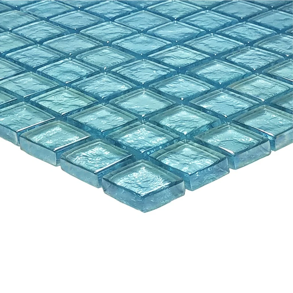 Aquamarine, 1" x 1" - Glass Tile - Image 2