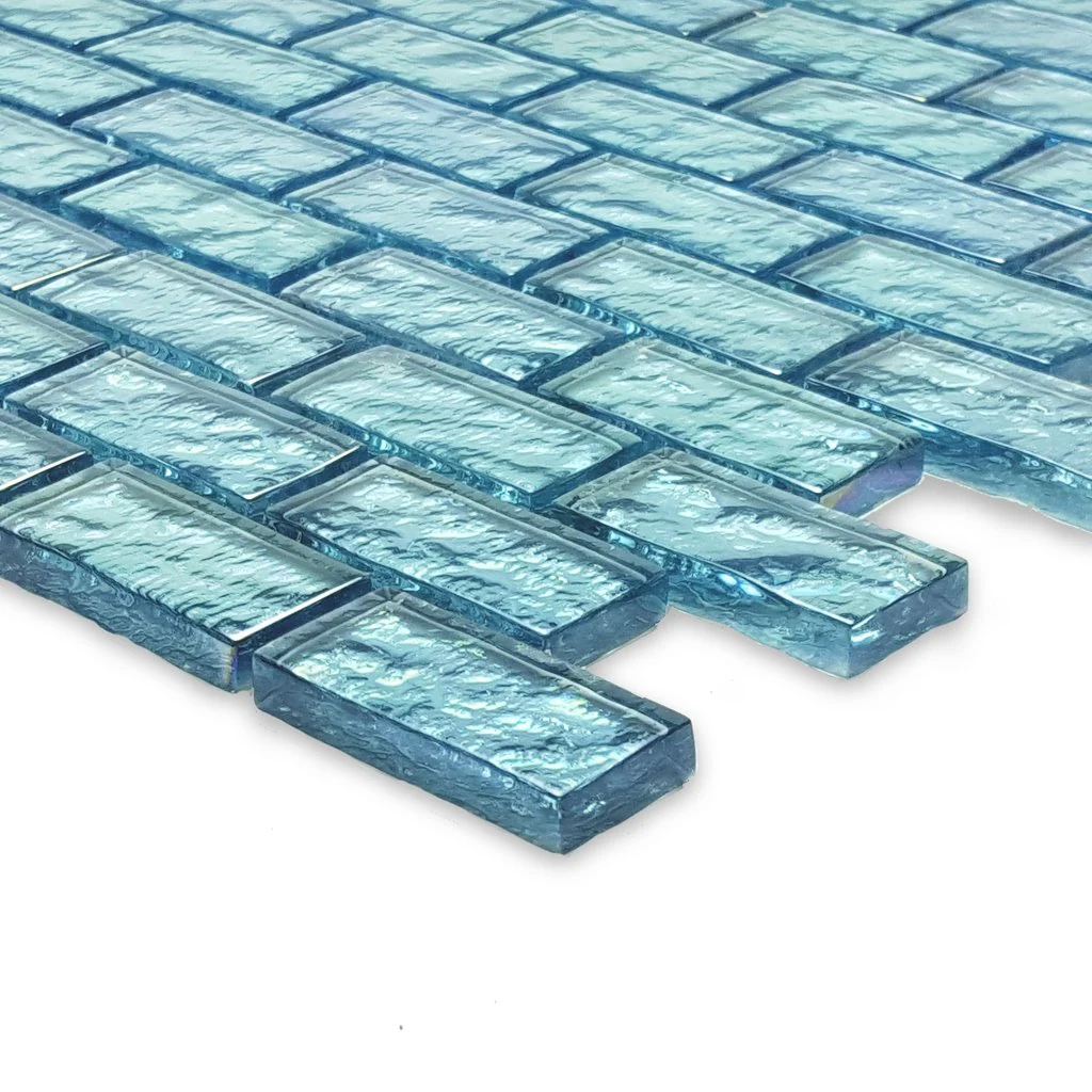 Aquamarine, 1" x 2" - Glass Tile - Image 4