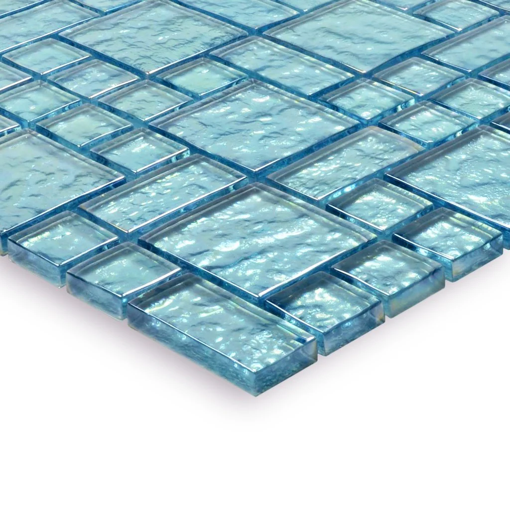Aquamarine, Mixed - Glass Tile - Image 6