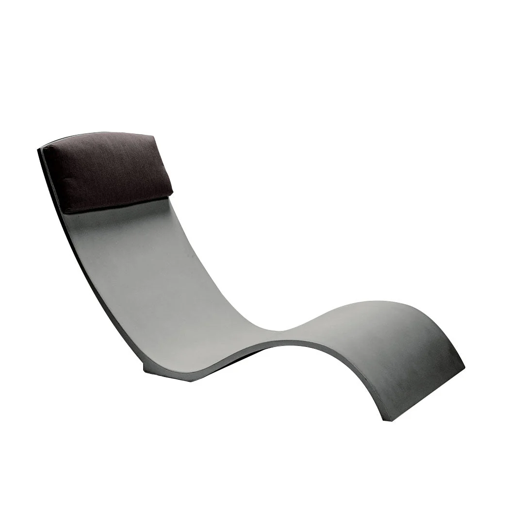 Arc Chair (Set of Two) - Luxury Concrete Pool Lounge Chair - Image 15