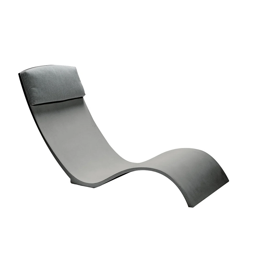 Arc Chair (Set of Two) - Luxury Concrete Pool Lounge Chair - Image 16