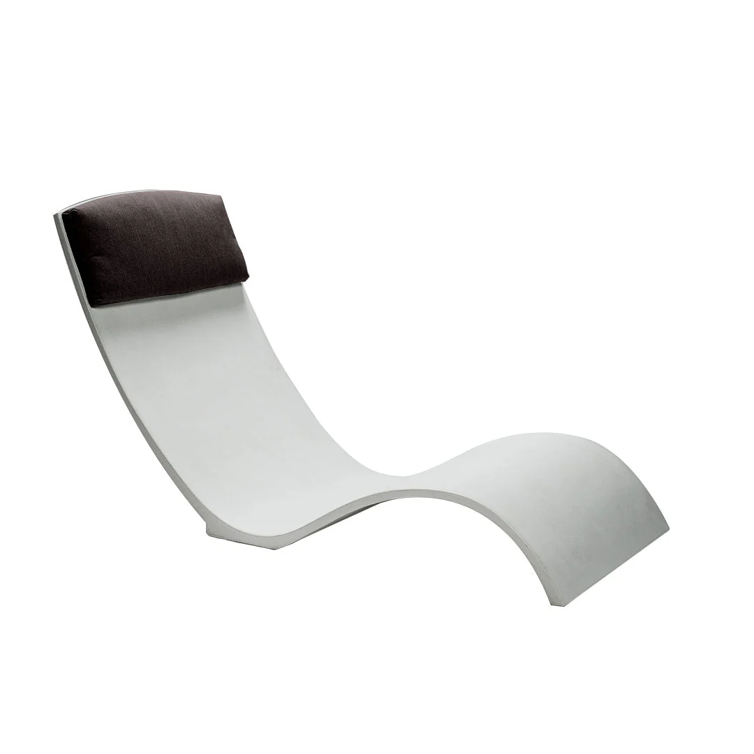Arc Chair (Set of Two) - Luxury Concrete Pool Lounge Chair - Image 7
