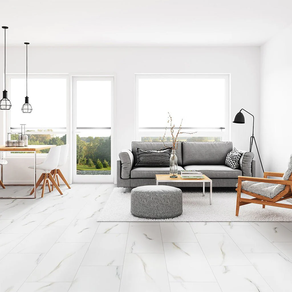 Aria Bianco, 24" x 48" - Porcelain Tile - Image 3