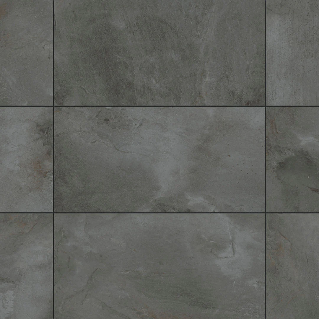 Arkham Nero, 12" x 24" - Porcelain Tile - Image 3