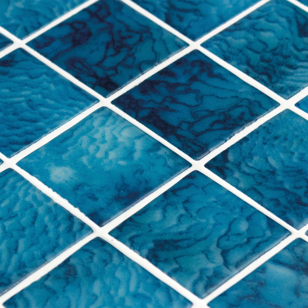 Arrecife Blue, 2" x 2" - Glass Tile - Image 3