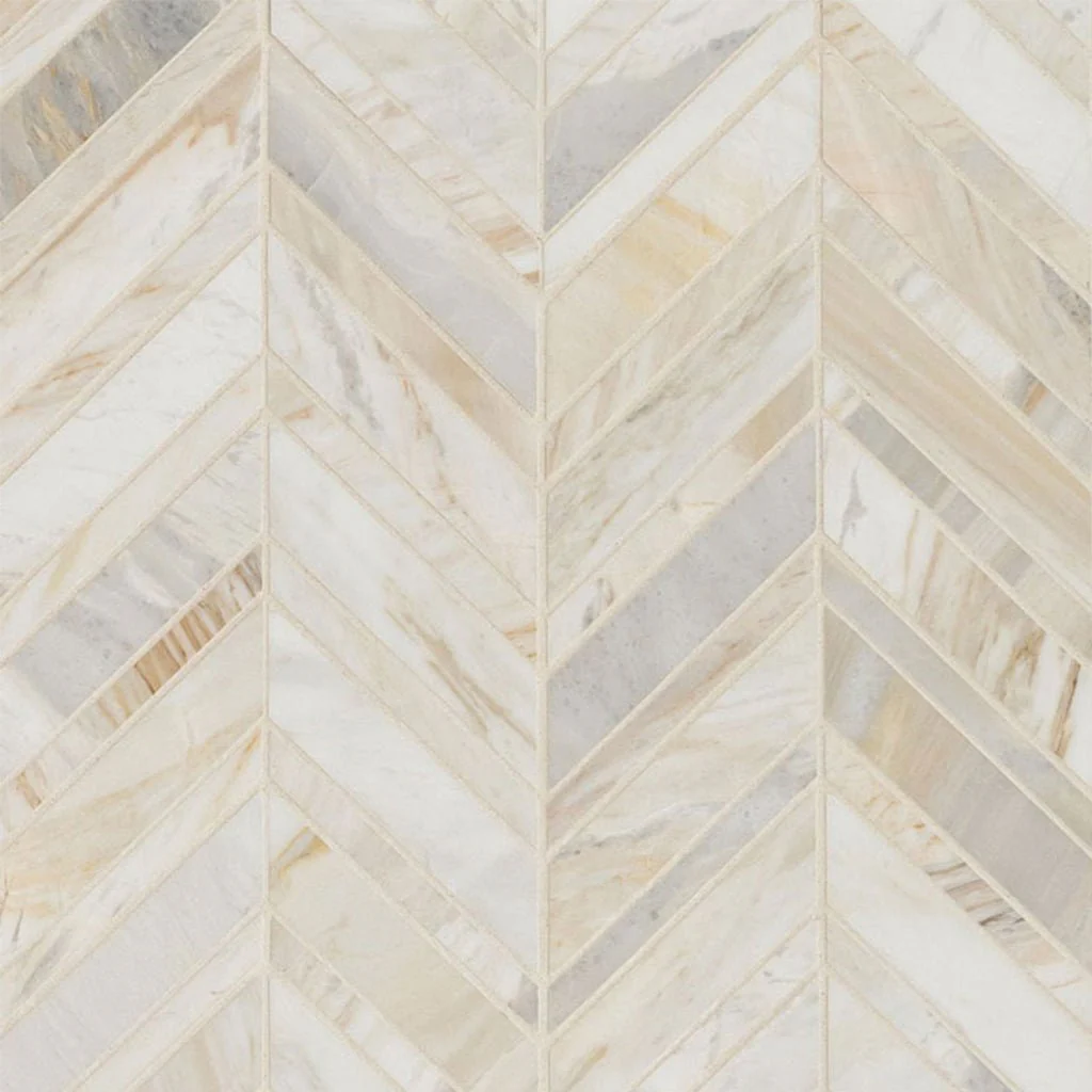 Athena Gold Chevron - Stone Tile - Image 7
