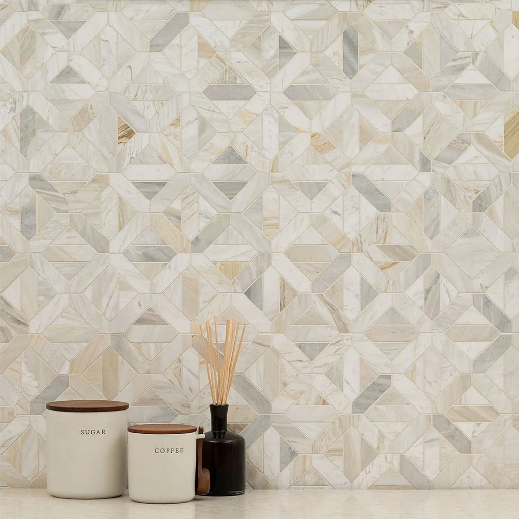 Athena Gold Geometrica - Stone Tile - Image 5