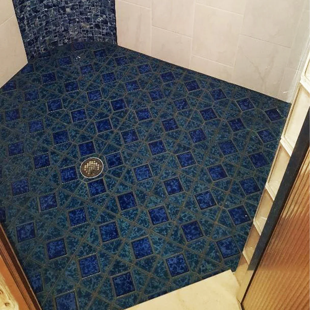 Atlantic Green Akron, 6" x 6" - Porcelain Pool Tile - Image 6