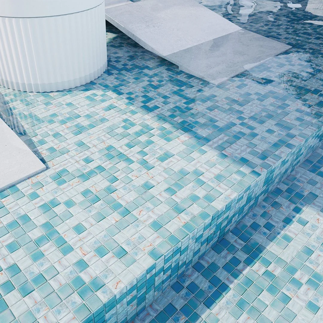 Audrey, 3/4" x  3/4" Glass  Tile - Image 3