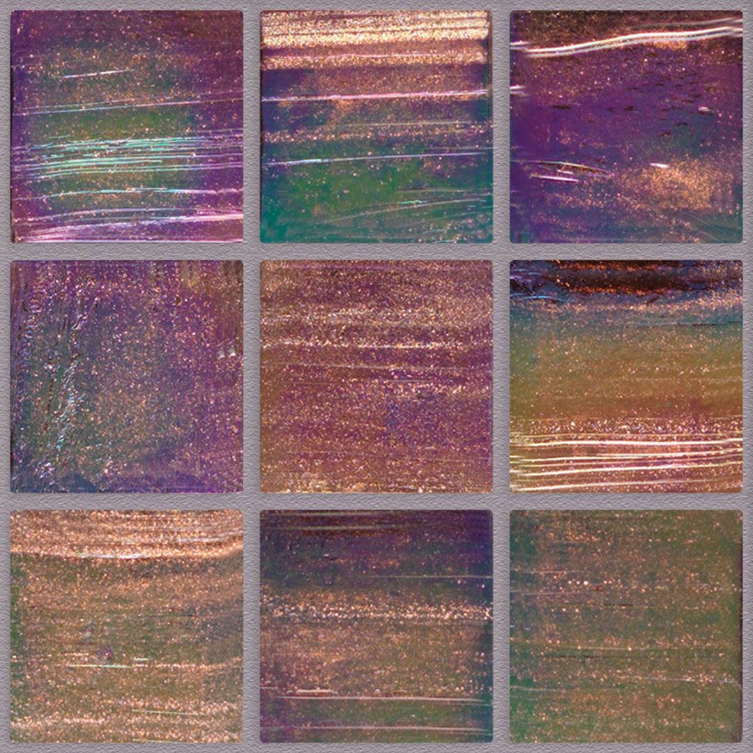 823 Aurora, 3/4" x 3/4" - Glass Tile