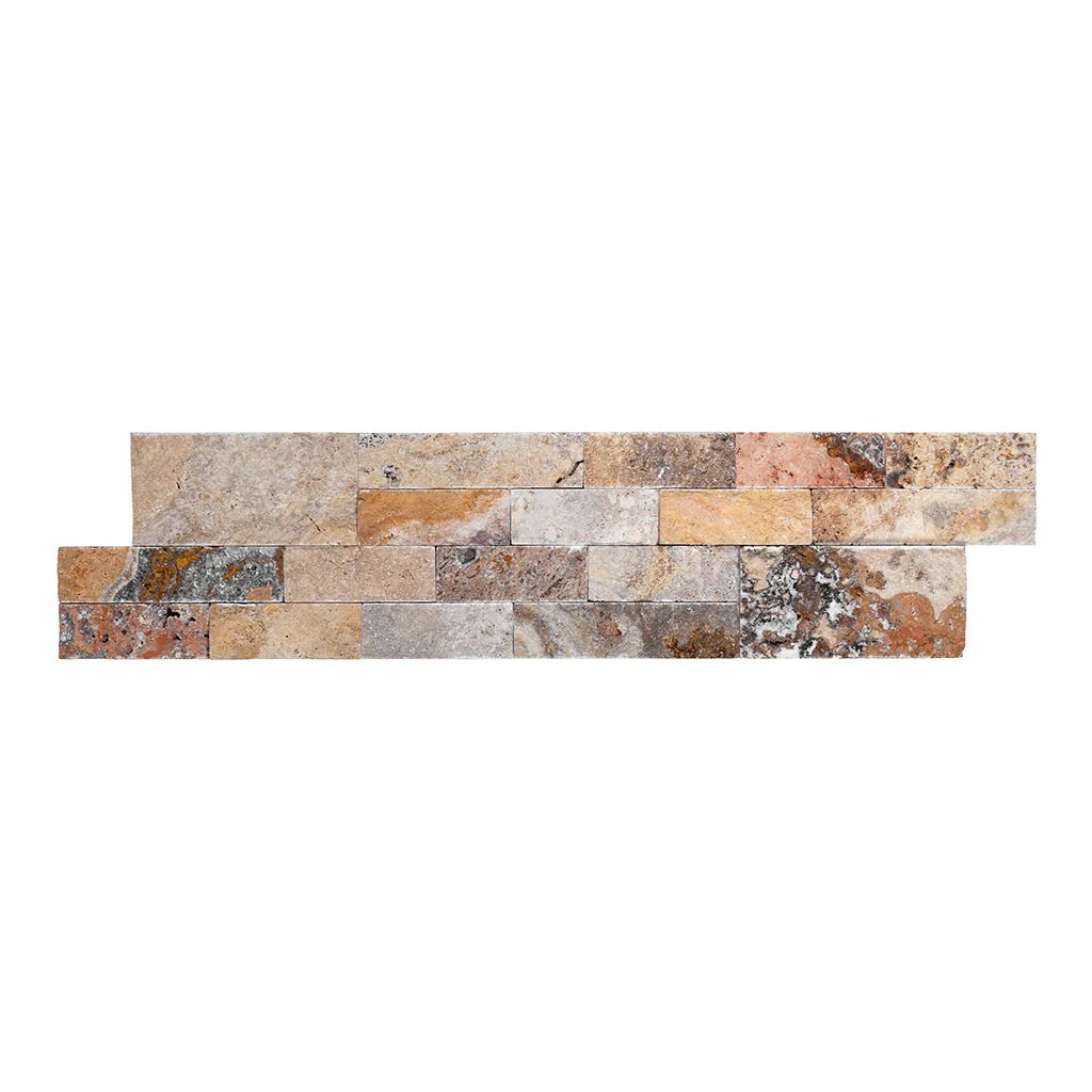 Autumn Leaves, 6" x 24" Ledger Panel - Stacked Natural Stone