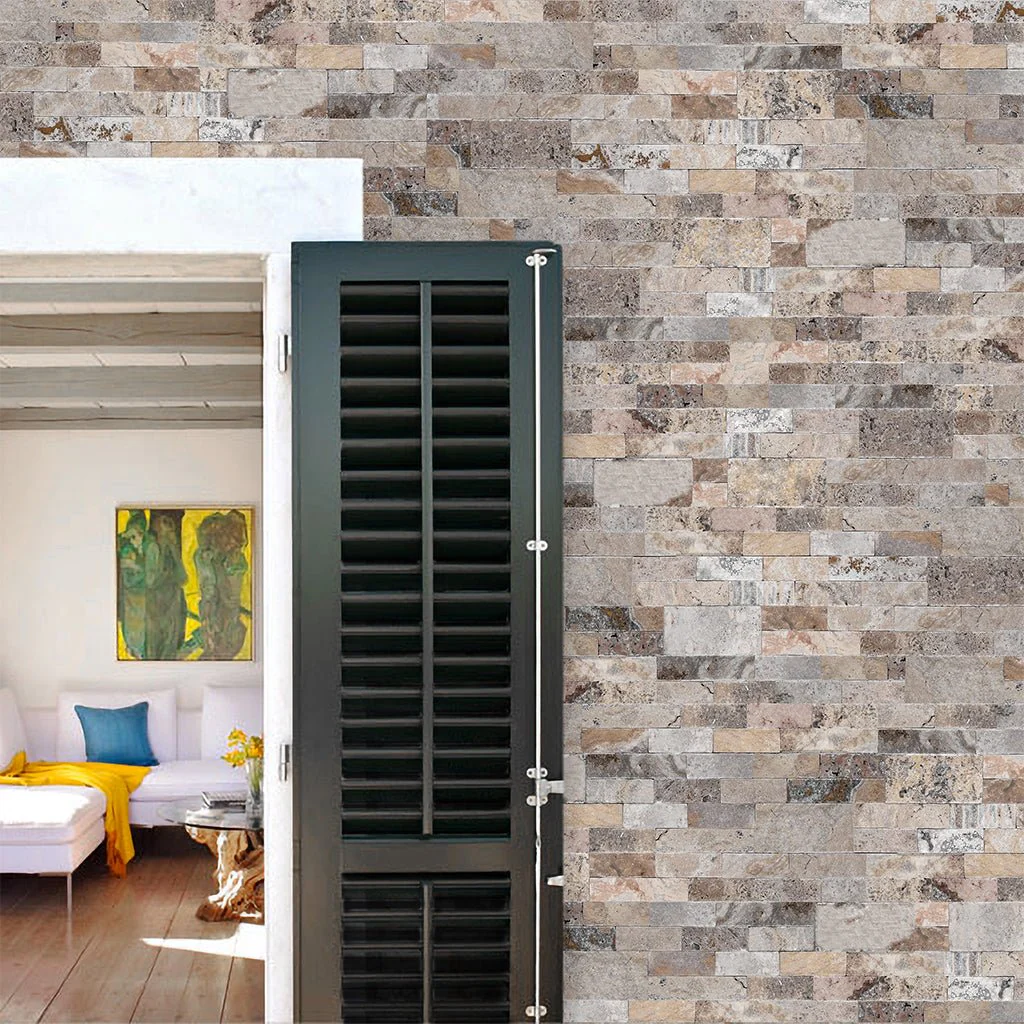 Autumn Leaves, 6" x 24" Ledger Panel - Stacked Natural Stone - Image 2