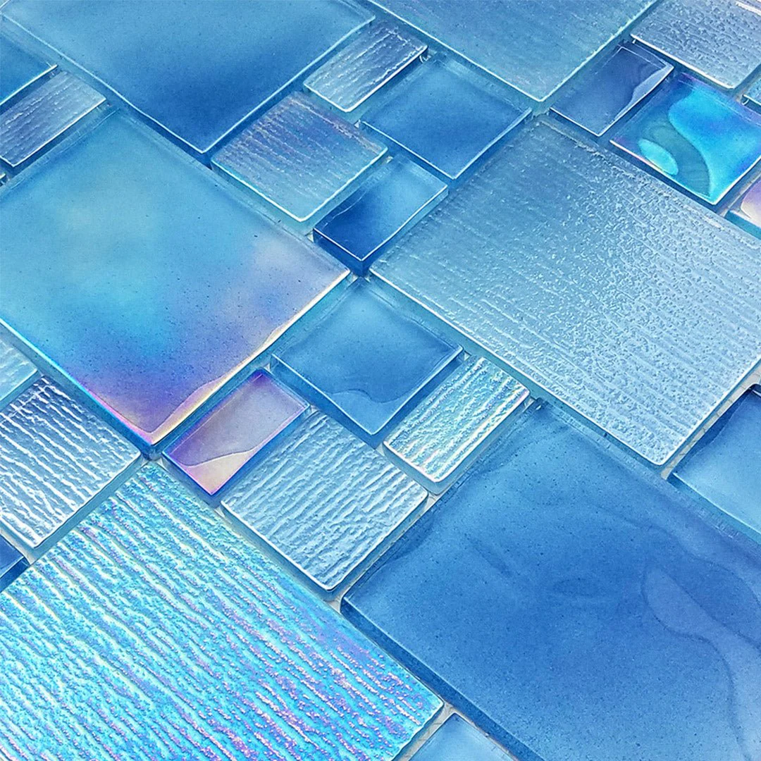 Avalon Blue, Mixed - Glass Tile - Image 6