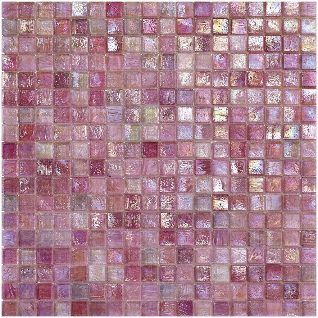 Azalea 2, 5/8" x 5/8" - Glass Tile