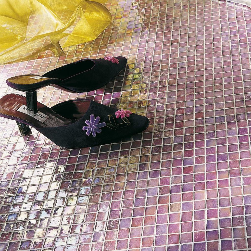 Azalea 2, 5/8" x 5/8" - Glass Tile - Image 2