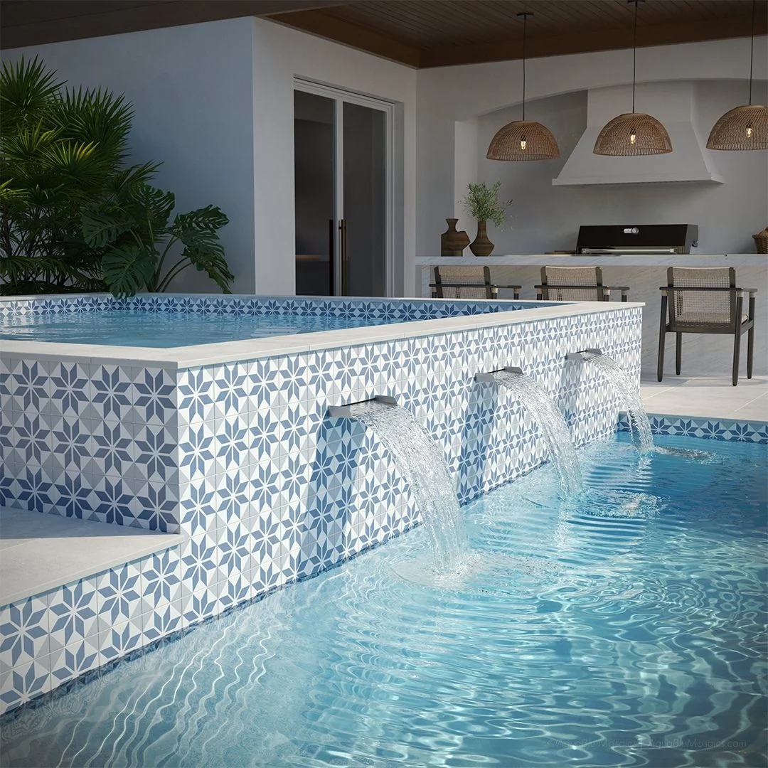 Azul, 6" x 6" - Porcelain Tile - Image 5