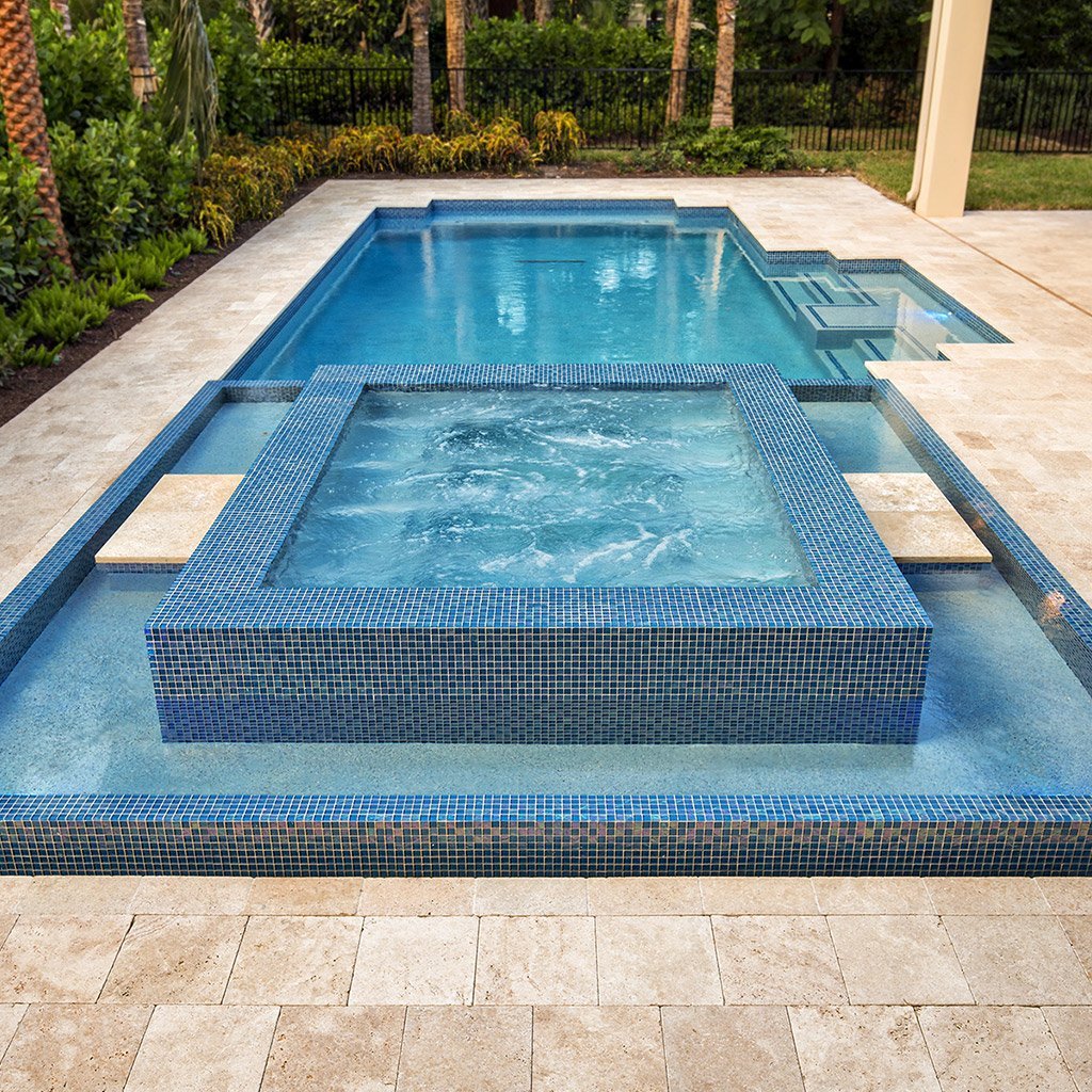 Azure, 1" x 1" - Glass Tile - Image 3