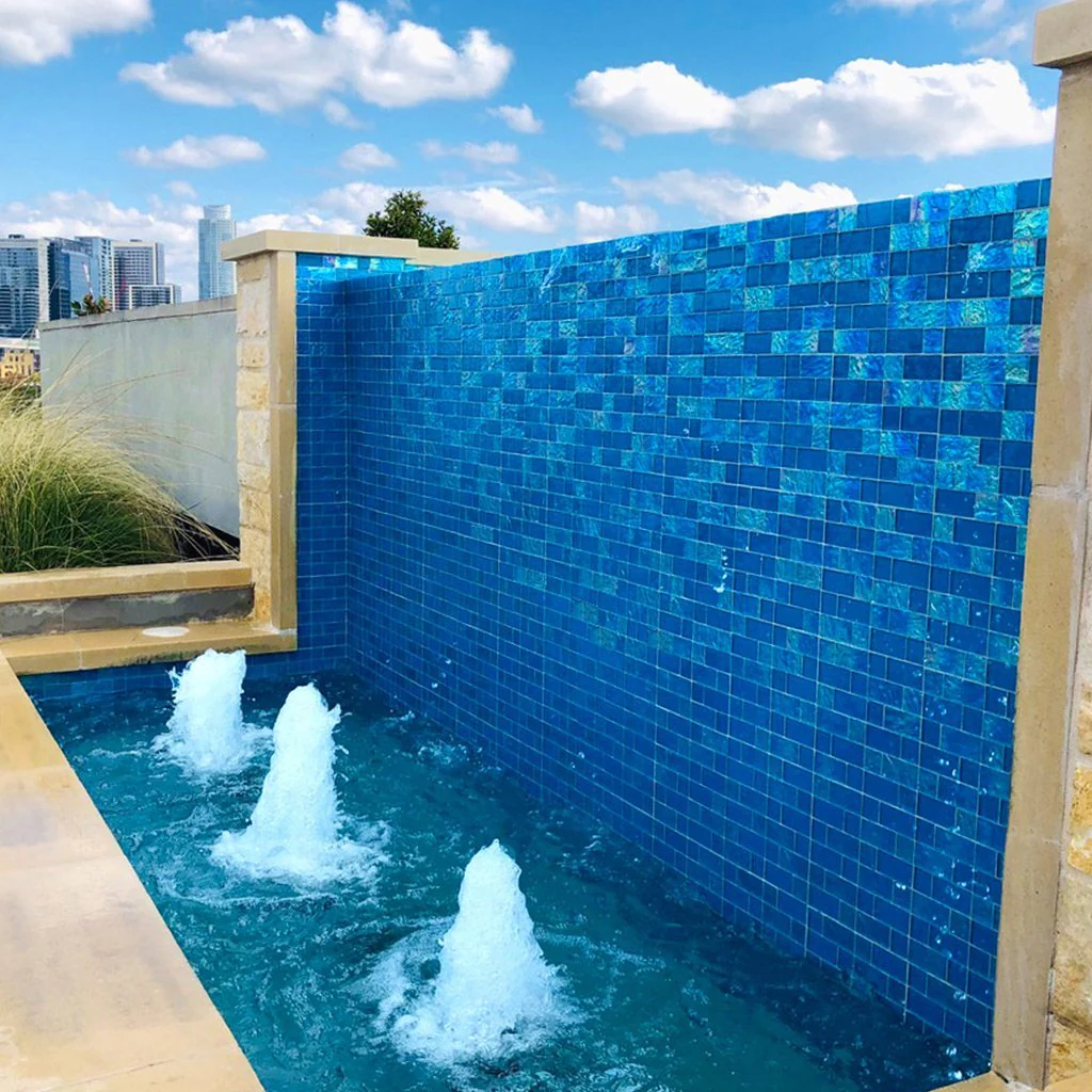 Azure, Mixed - Glass Tile - Image 2