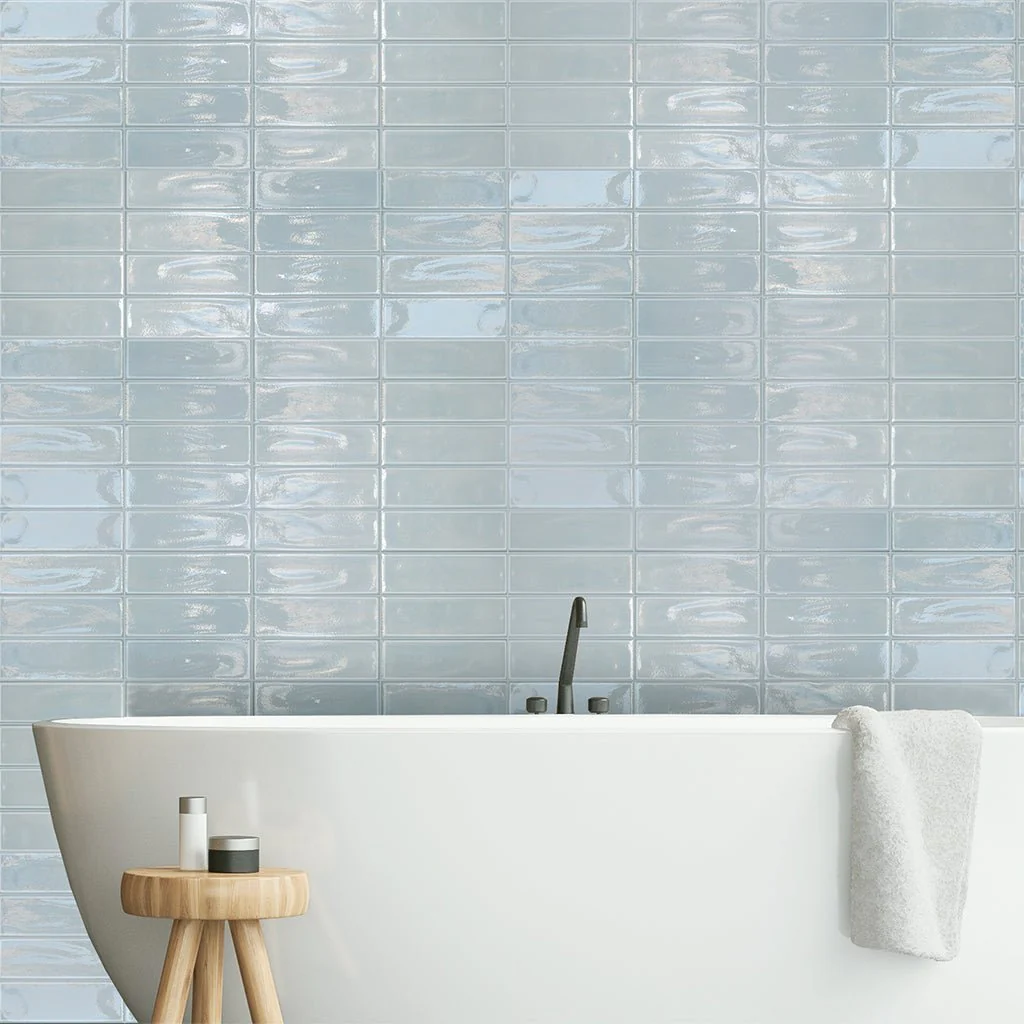 Azzuro Block, 4" x 12" - Porcelain Tile - Image 2