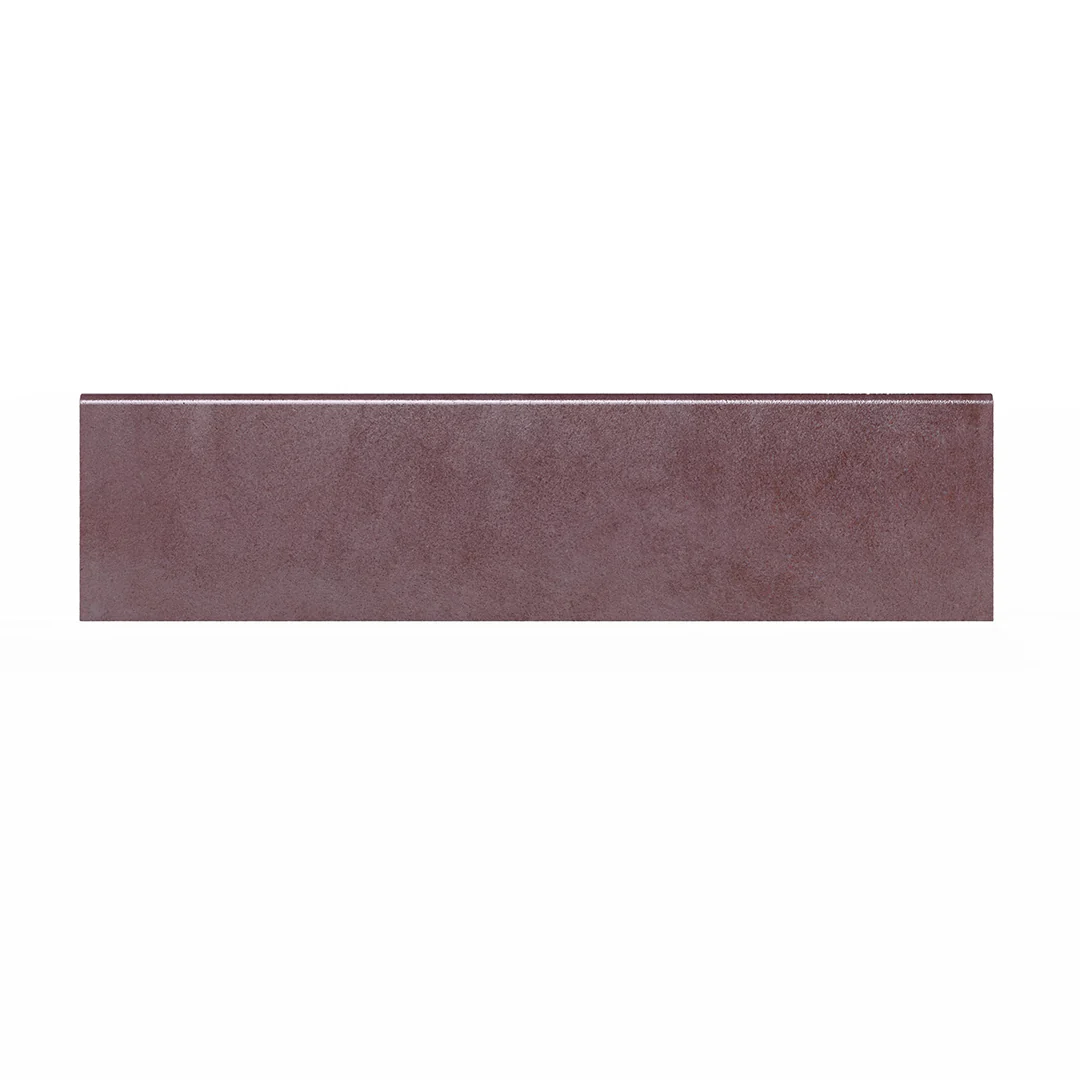 Bayshore Marron Bullnose, 3" x 12" - Porcelain Trim Tile - Image 3