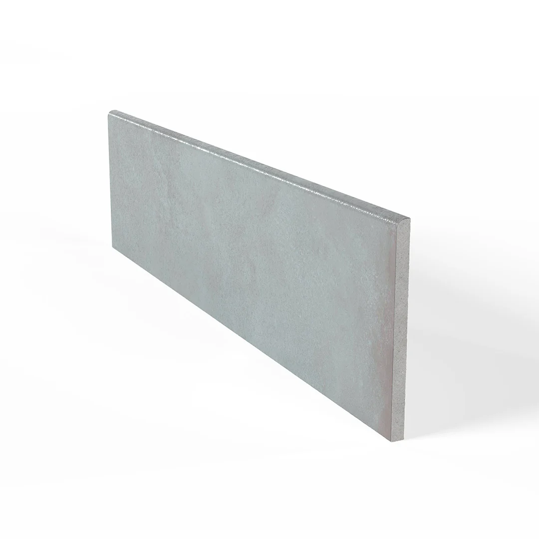 Bayshore Smoke Bullnose, 3" x 12" - Porcelain Trim Tile - Image 4
