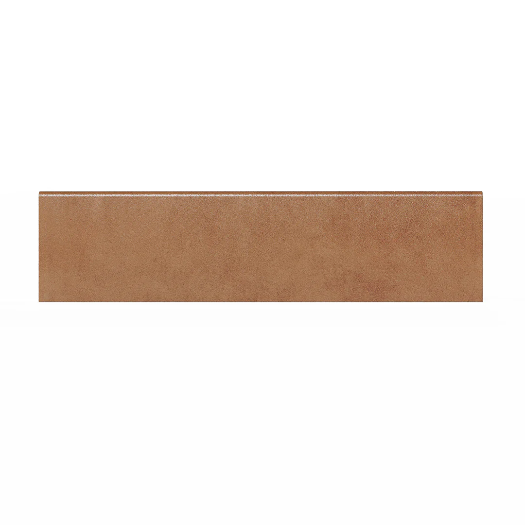 Bayshore Terracotta Bullnose, 3" x 12" - Porcelain Trim Tile - Image 3