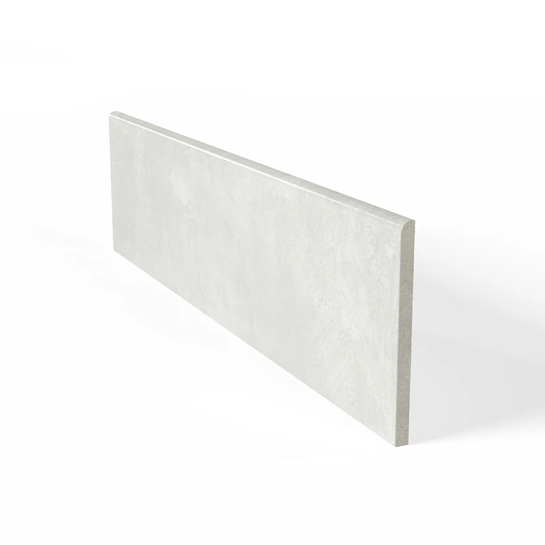 Bayshore Whisper Bullnose, 3" x 12" - Porcelain Trim Tile - Image 4