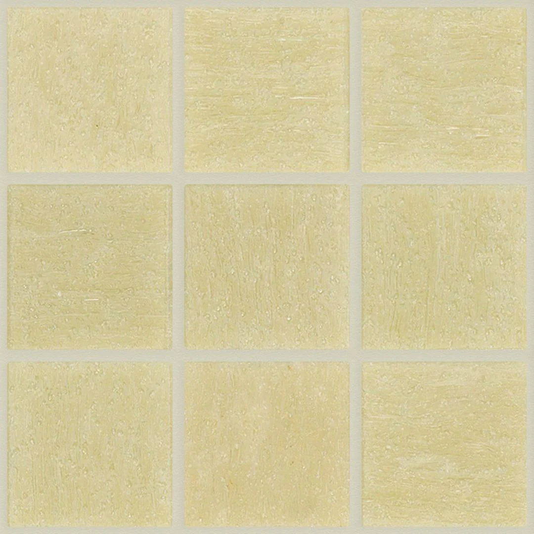 180 Beige, 3/4" x 3/4" - Glass Tile