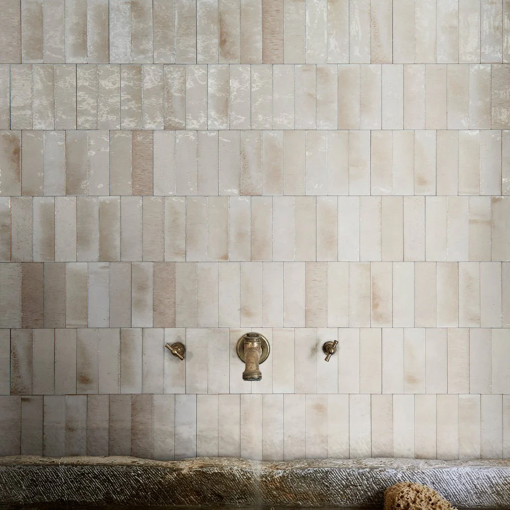 Beige Glossy, 3" x 8" - Porcelain Tile - Image 2