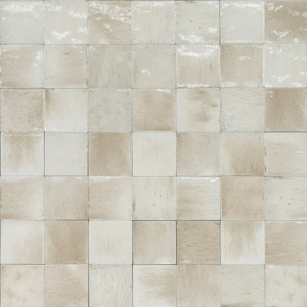 Beige Glossy, 4" x 4" - Porcelain Tile - Image 3