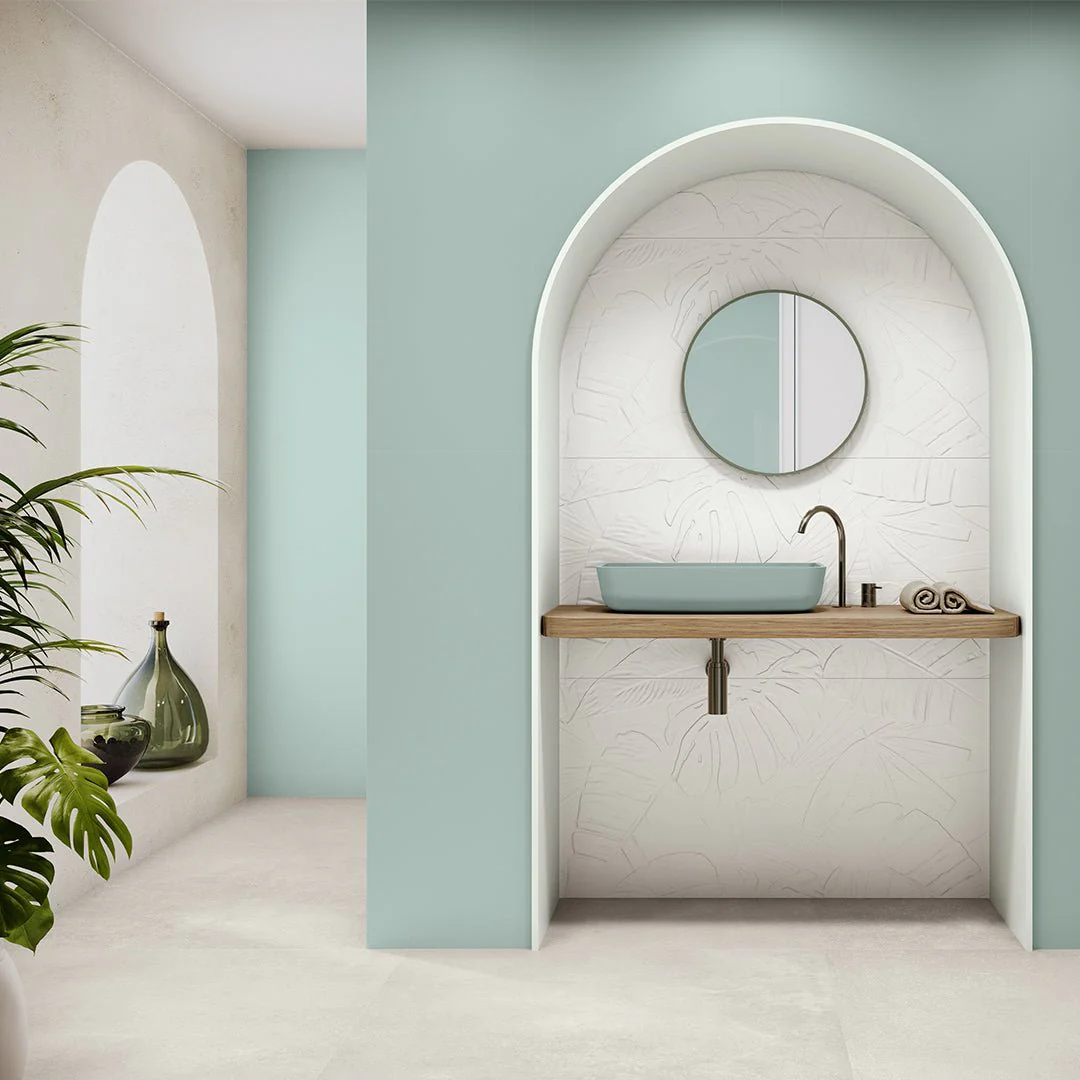 Bellagio White Lecco Deco, 24" x 48" - Ceramic Tile - Image 4