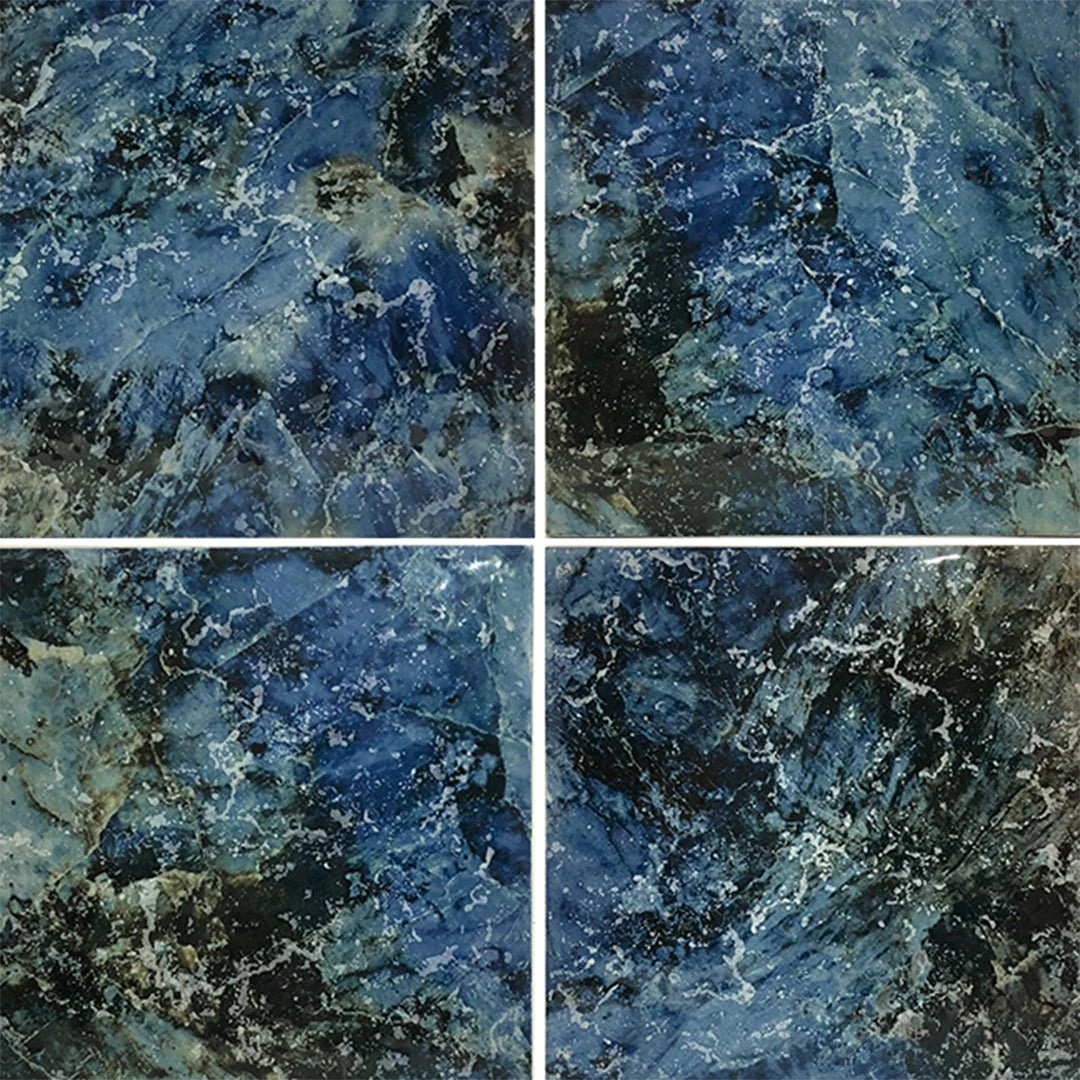 Bermuda Blue, 6" x 6" - Porcelain Pool Tile