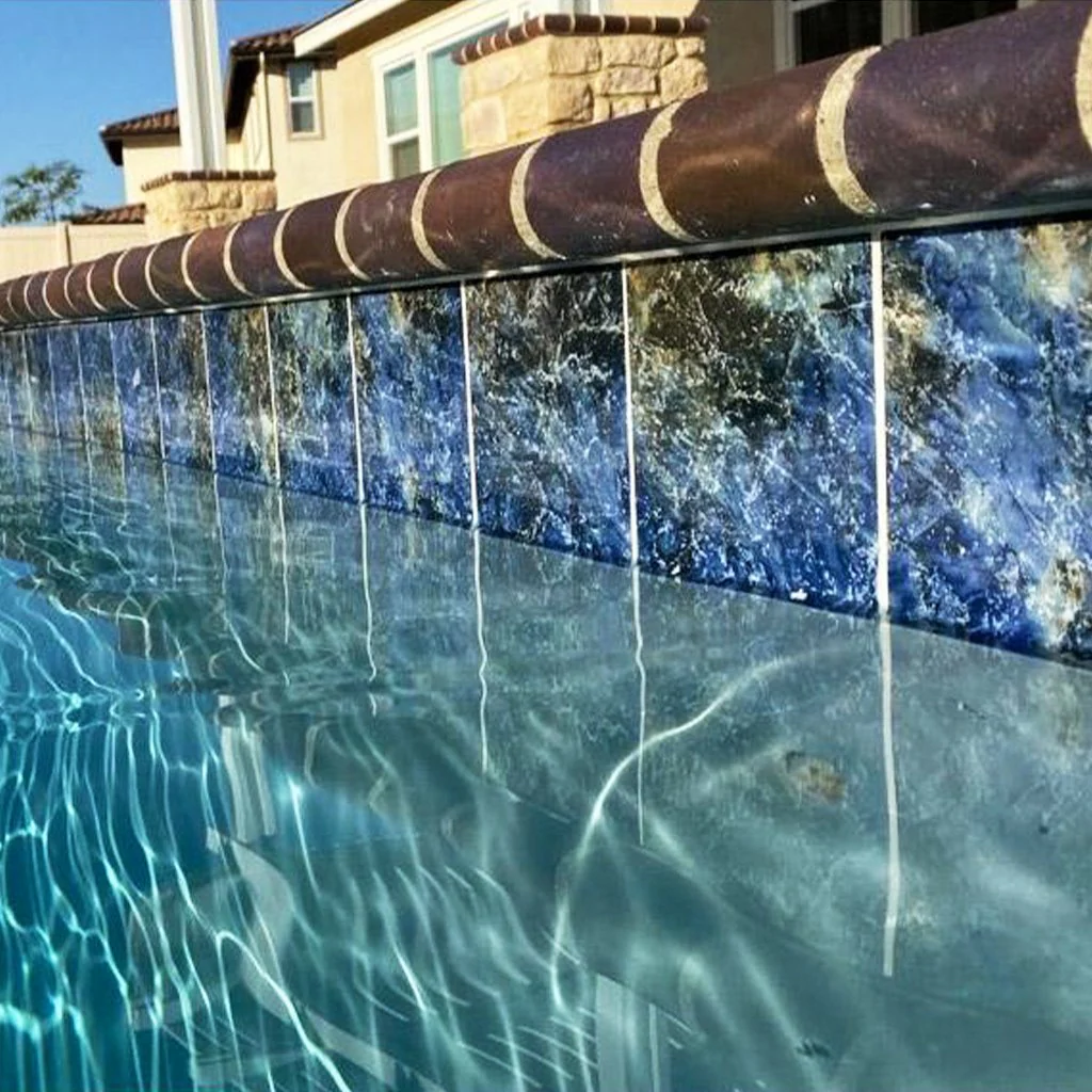 Bermuda Blue, 6" x 6" - Porcelain Pool Tile - Image 3