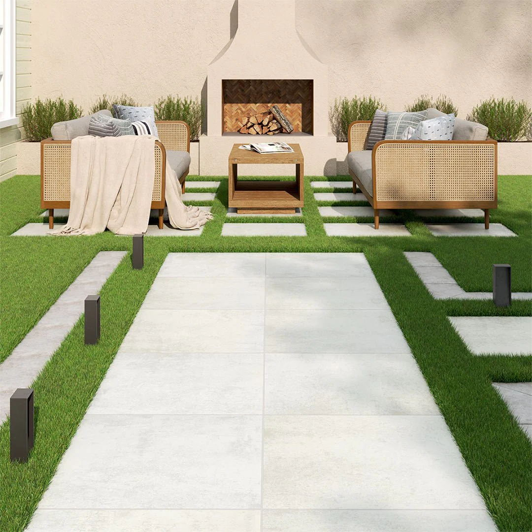 Beton Blanco, 24" x 24" - 2CM Outdoor Porcelain Paver - Image 2