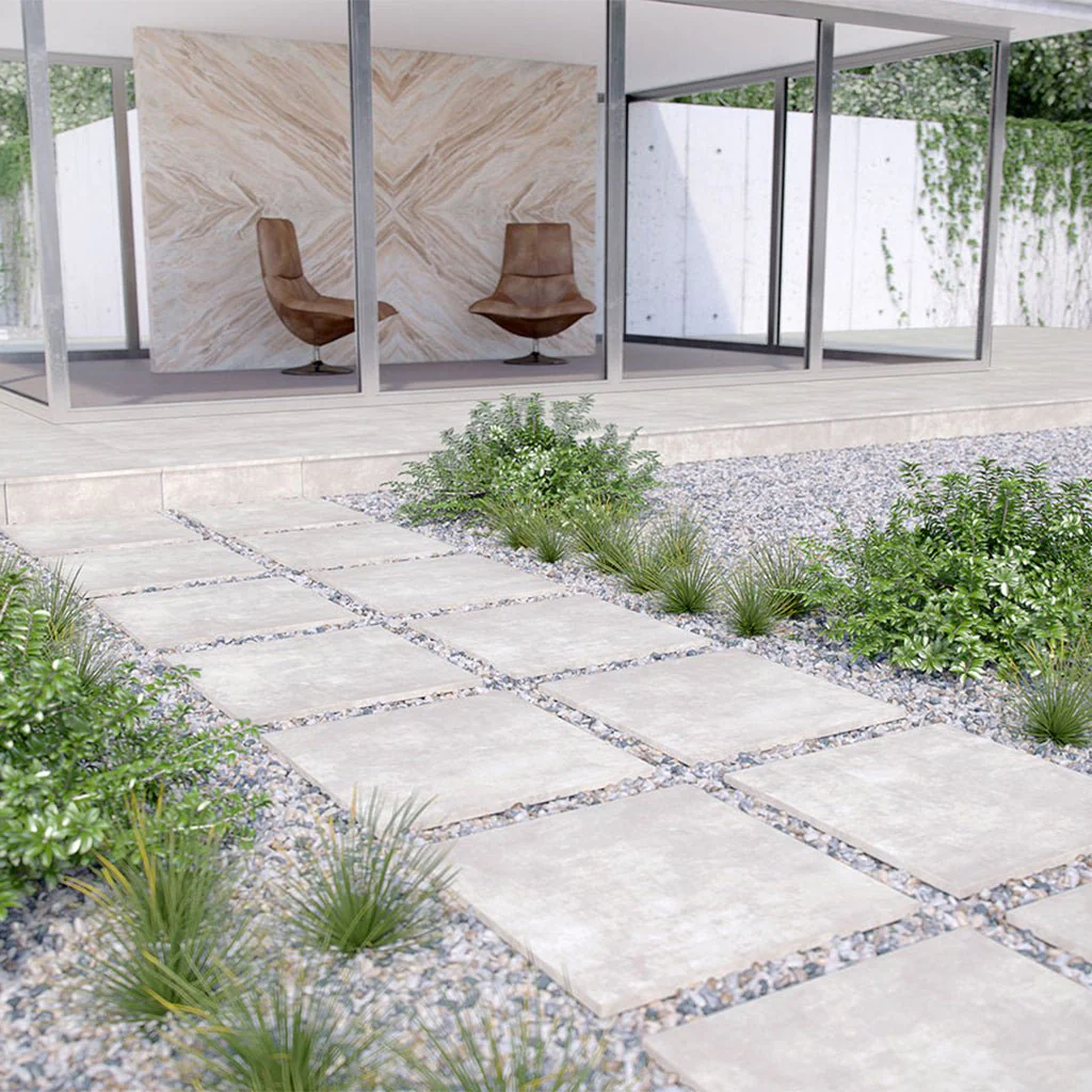 Beton Blanco, 24" x 24" - 2CM Outdoor Porcelain Paver - Image 5