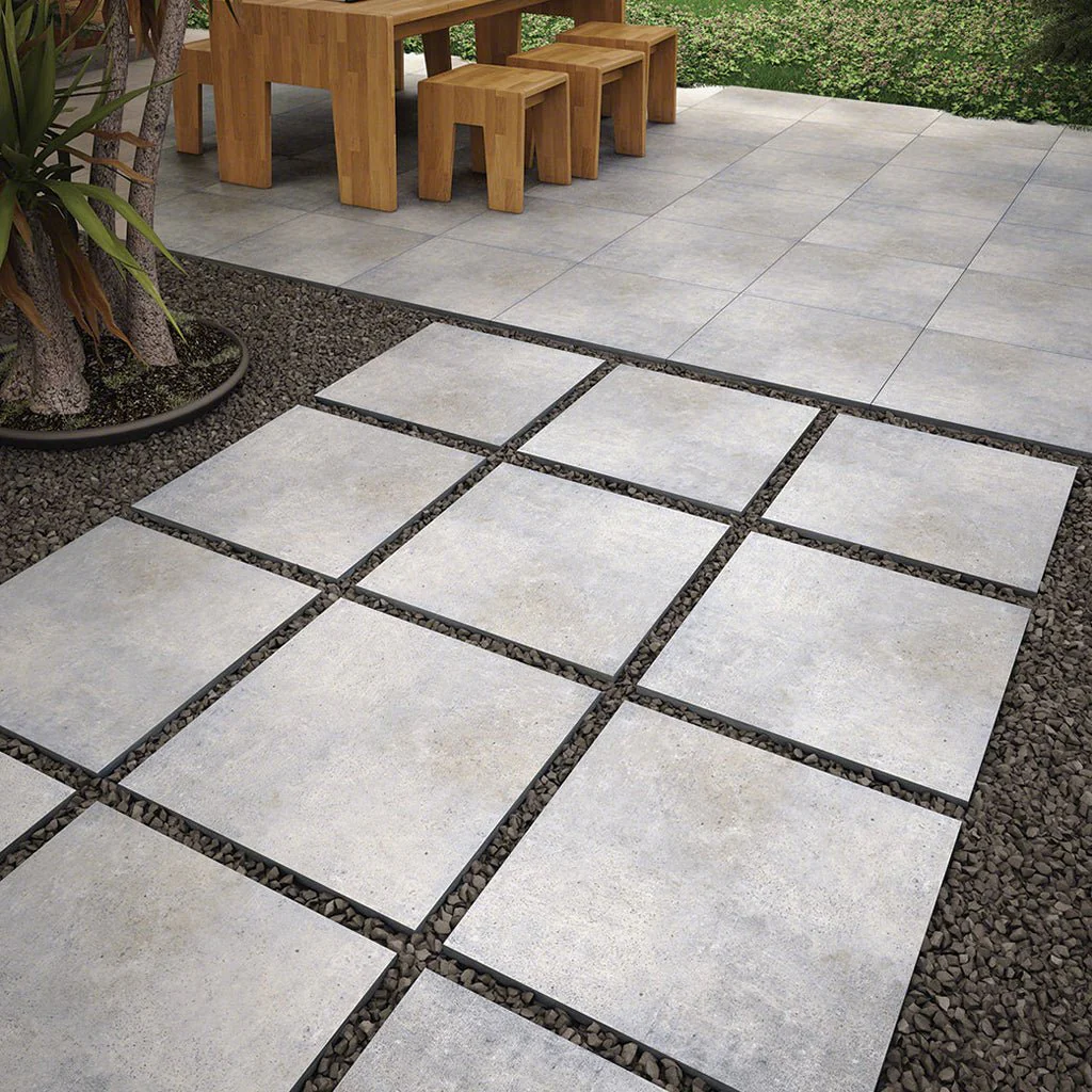 Beton Grey, 24" x 24" - 2CM Outdoor Porcelain Paver - Image 3