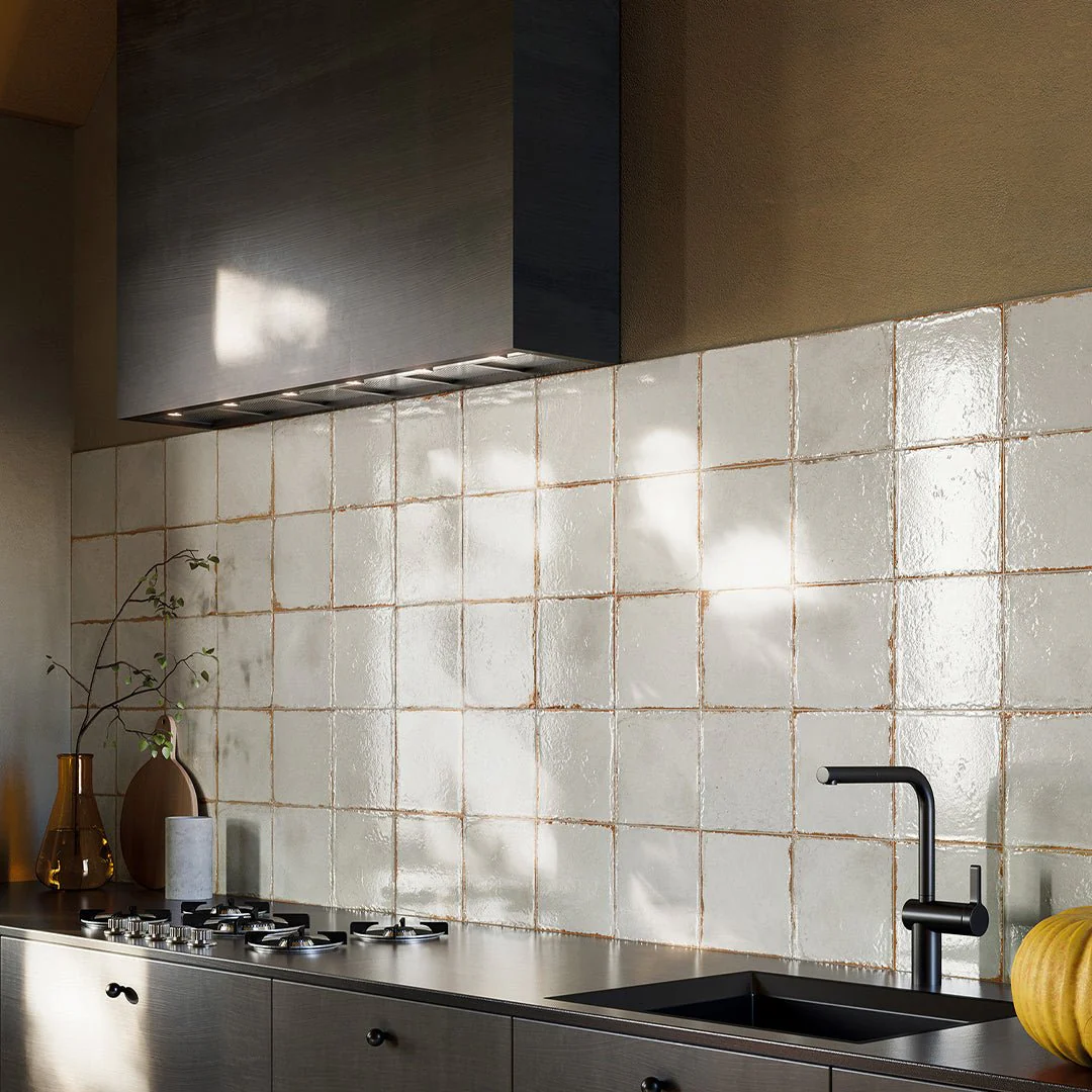 Bianco Antico, 8" x 8" - Porcelain Tile - Image 2