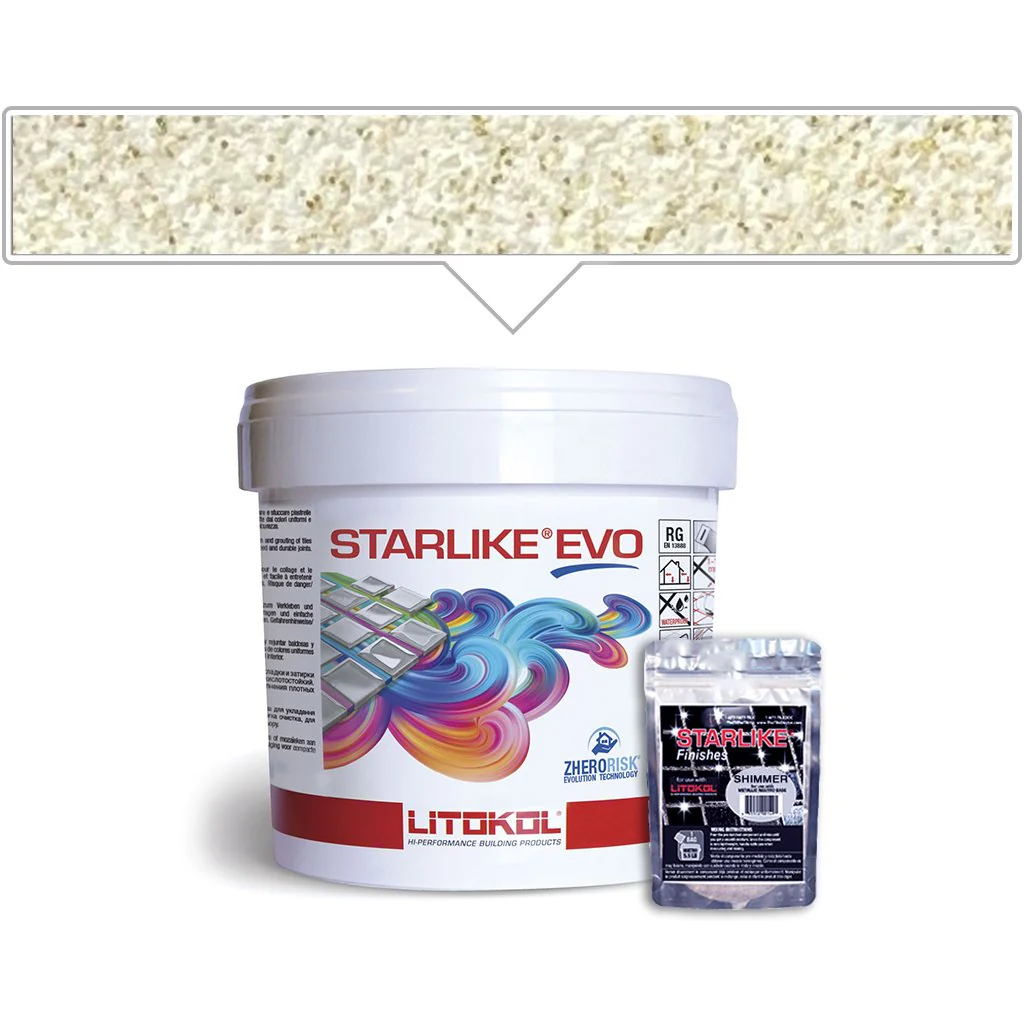 Bianco Assoluto EVO 100, 5.5lb Pail - Tile Grout - Image 4