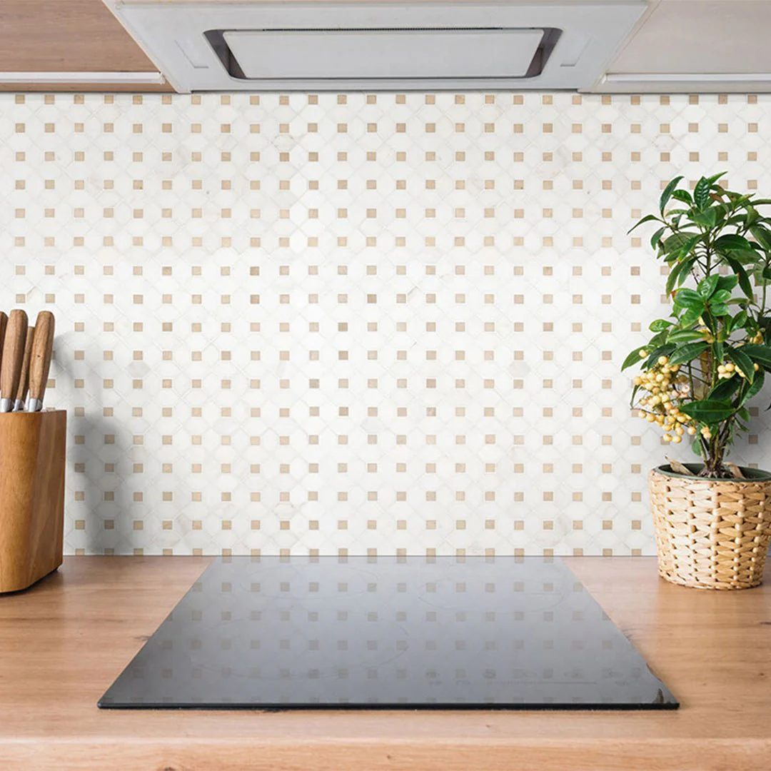 Bianco Dolomite Crema Dotty - Stone Tile - Image 2